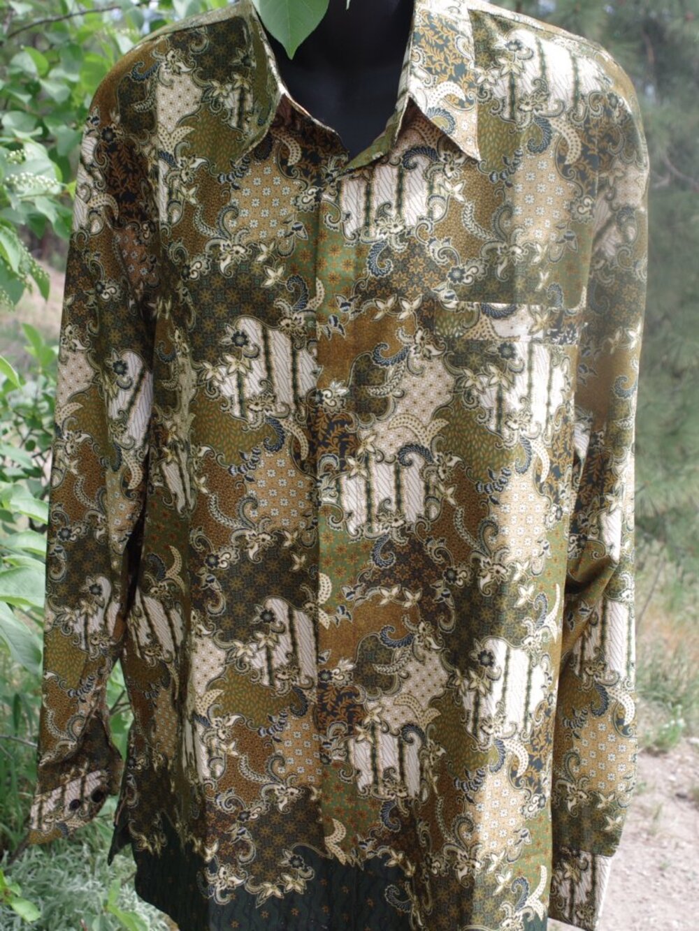 Men's Silk Shirt By Bimo Suci